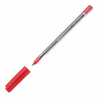 Фото 150602 Ручка шариковая SCHNEIDER TOPS 505 M, красная, чернила красные (150602)