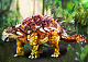 миниатюра MPZCD3-M Collection DINOSAURS. Динозавр Анкелозавр. 110 деталей. р-р 28,5 х 18см. Сред. р-р детали 3