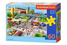 Пазлы B5-066131 Перекресток, (60 деталей MIDI) Castor Land