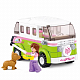 миниатюра M38-B0523 Конструктор пластик.SLUBAN.Розовая мечта.Микроавтобус для путешествий (158 дет., 2 фигур.)