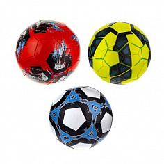 Т22397 Мяч футбол 5 ПВХ, 230г. 3 цвета (10317120/050422/3047866)