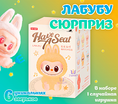 Лабубу брелок голова