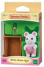 Sylvanian Families 5069 Н-р "Малыш Белый Мышонок" 