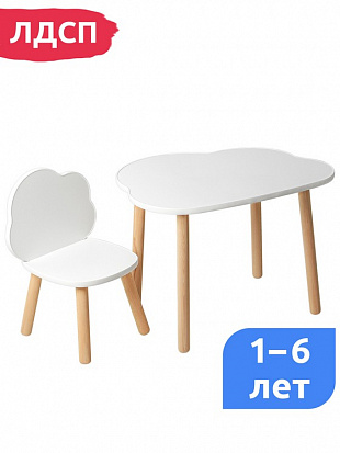 71023/70023ЛДСП Набор детской мебели "Облачко" ЛДСП  фото