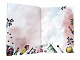миниатюра Набор Позитивный блокнот с наклейками Девушка с подсолнухами