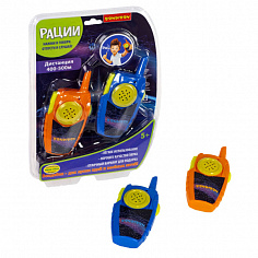 ВВ5461 Набор игровой Рации (2 шт),1 канал, оранжевая и синяя, дальность 450-500м