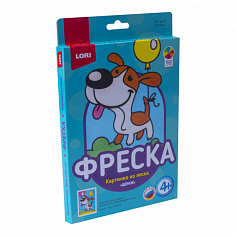 LORI Пз/Ф-012 Фреска.Картина из песка "Щенок"