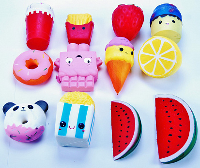 Сквиши ароматизированные в ассорт арт RA54 фото