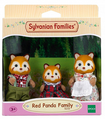 Фото товара Sylvanian Families 5215 Н-р "Семья Красных панд" 3 фигурки