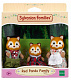 миниатюра Sylvanian Families 5215 Н-р "Семья Красных панд" 3 фигурки