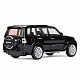 миниатюра 1251431JB ТМ "Автопанорама" Машинка металлическая, 1:33 Mitsubishi Pajero 4WD Tubro, черный, инерция
