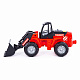 миниатюра ПОЛЕ56788 207-01 "MAMMOET", трактор-погрузчик