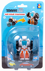 1toy Т16515 "Мой первый трансформер" (собирается в истребитель, 6 см, блистер, бел.) (10317120/04042