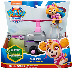 43682 Щенячий патруль. Игр набор Машинка с фигуркой Скай, 15см. Paw Patrol