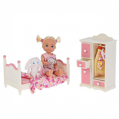 Фото 8392-DEFA Кукла с мебелью и аксесс., в ассорт. в кор.