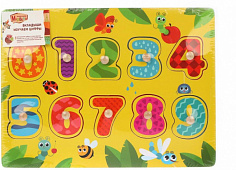 76788 Вкладыши "Изучаем цифры": 10 эл, 29,5х21,5 см