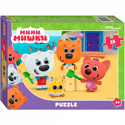 Фото товара 91473 Пазл 35 Мини мишки 91473 Степ