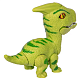 миниатюра ВВ5919 Сборный динозавр Дино Бонди со светом и звуком, паразауролоф, тм Bondibon, BOX 13x13x17,6 см,