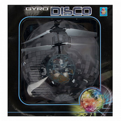 1toy Т10794 Gyro-Disco, шар на сенсорном управлении, со светом, диаметр 4,5 см, коробка 