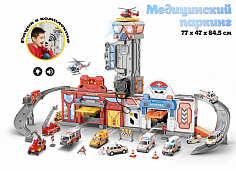 IT109789 Набор "Гараж" "ВеВоу" 2 в 1, световые и звуковые эффекты, подвижные элементы