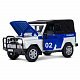 миниатюра 1200146JB Машинка метал., УАЗ-469 "Полиция", масштаб 1:24, цвет белый, откр. дв. капот, багаТМ "Авто
