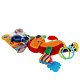 миниатюра RV-D4 Текстильная игрушка погремушка собачка подвеска с вибрацией на блистере Умка