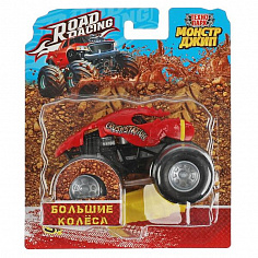 RR-BW-025-R Машина металл ROAD RACING МОНСТР ДЖИП 10 см, красный, блист. Технопарк
