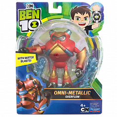 Ben 10 76177 Фигурка 12.5 см, Водохлёст "Металлик"