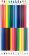 миниатюра Карандаши цветные ЛУЧ "Классика" 12шт/24цв., шестигранные, двусторонние (33С 2190-08)