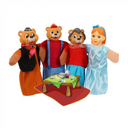 Фото 68315 Кукольный театр "Три медведя", 4 куклы