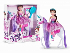 10057 Игровой набор ZURU Sparkle Girlz "Принцесса и единорог"