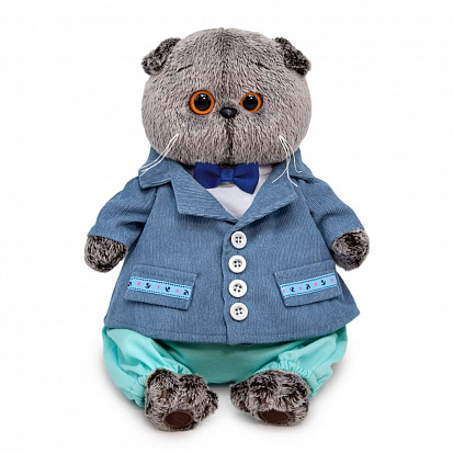 Фото товара Ks22-197 Басик в голубом пиджаке