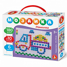 02203 Мозаика "Машинка" d10/180 элементов 02203