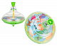 миниатюра IT108371 Юла прозрачная "Elefantino" Репка", цвет: зеленый пластик, в сетке 14,5*15,5 см.
