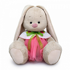 SidM-533 Зайка Ми в юбке и воротнике с клубничками 23 см