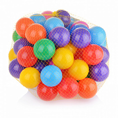 Шарики для сухого бассейна 80 шт. цвета в ассортименте