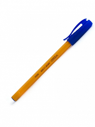 Фото Ручка шариковая FLAIR "JET-LINE ORANGE". 1,00 мм. пластик, синяя (F-705N/син.)