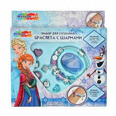 BRAC-122824FR Набор для создания браслета с шармами,14*16, снежная принцесса МУЛЬТИ АРТ