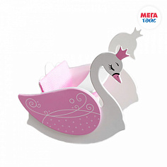 МТ 71220 Игрушка детская изящный лебедь (стул для кормления с качалкой), коллекция Shining Crown. Ро