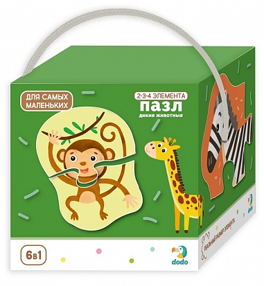 Фото товара Пазл Dodo 6 в 1 300153