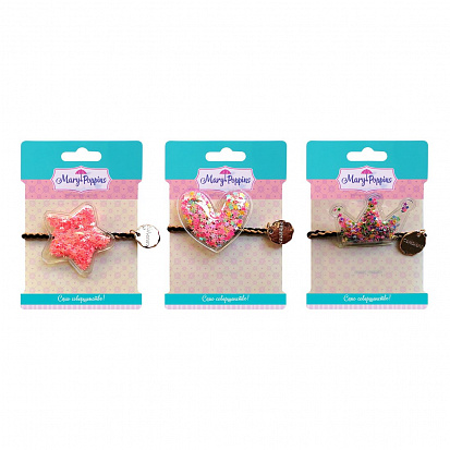 Фото товара 455426 Резинка для волос "Волшебство"1 шт., 5 см., в ассорт.