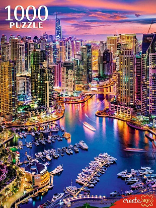 Фото товара ШТП1000-8348 ПАЗЛЫ 1000 элементов. ДУБАЙ С ВЫСОТЫ (Арт. ШТП1000-8348)