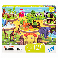 RI1209С Пазлы "120 Животные"