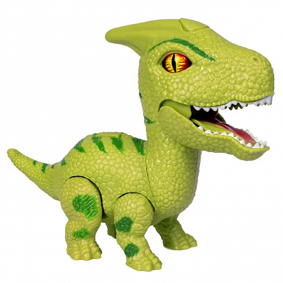 Фото ВВ5919 Сборный динозавр Дино Бонди со светом и звуком, паразауролоф, тм Bondibon, BOX 13x13x17,6 см,