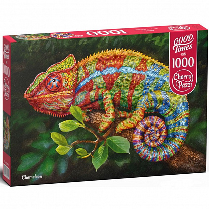 Фото товара CH30011 Пазл 1000 дет. Хамелеон Cherry Pazzi