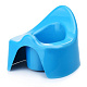 Горшок детский, синий фото