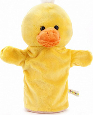 939437 Утенок, кукла на руку, 25 см