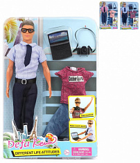 8385 Игровой набор Defa Kevin "Стилист", 6 аксесс., в ассорт.