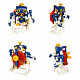 миниатюра ВВ5190 Робототехника Bondibon, РОБОТ 3 в 1 (секретные пружины и спирали), арт 21-730