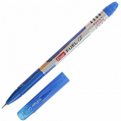 Фото Ручка гелевая FLAIR "FUEL" пластик, синяя (F-879/син.) (12/1152)